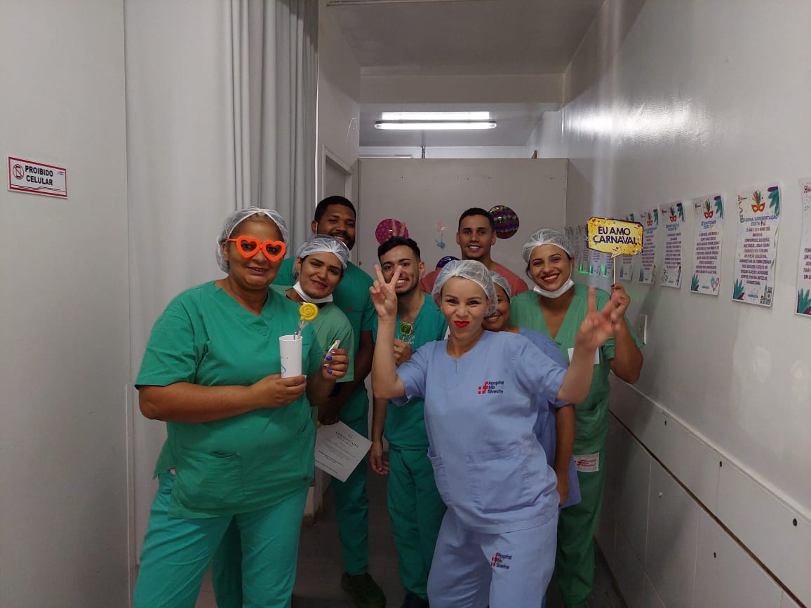 Hospital São Silvestre promove oficinas de treinamento com o tema Carnaval